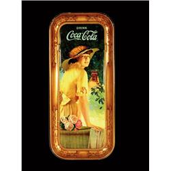 1916 Coca Cola Tin Serving Tray