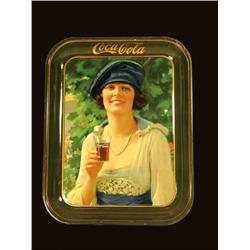 1921 Coca Cola Tin Serving Tray