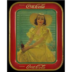 1938 Coca Cola Serving Tray