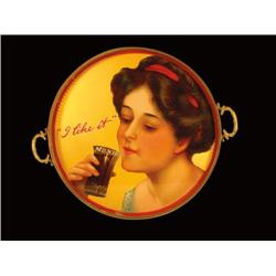 Moxie Reverse Glass Serving Tray