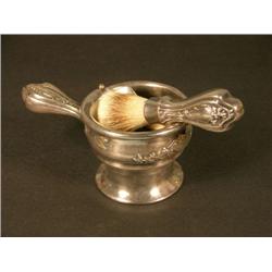 Shaving Cup and Brush