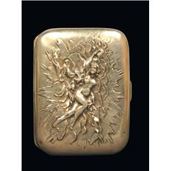 Sterling Silver Cigarette Case