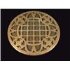 Image 1 : Sterling Silver and Glass Trivet
