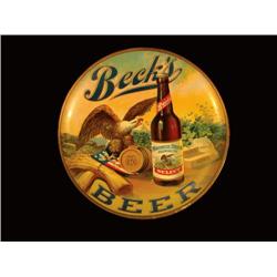 Becks Beer Tin Charger