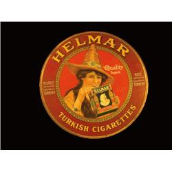 Helmar Turkish Cigarettes Tin Sign