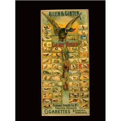 Allen and Ginter Cigarettes Poster