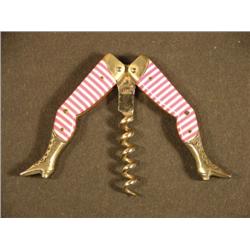 Celluloid Corkscrew Ladies Legs