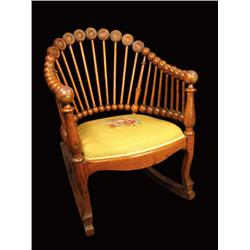 Hunzinger Lollipop Oak Rocker