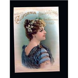 California Powder Works Poster