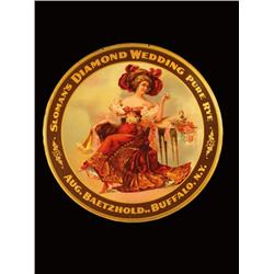 Diamond Wedding Pure Rye Tin Sign