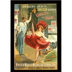 United Brass Mfg Company Sign
