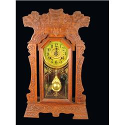 Oak Kitchen Clock