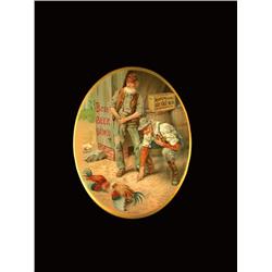 Rustallers Gilt Edge Beer Tin Sign