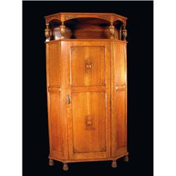 Oak Bonnet Top Wardrobe