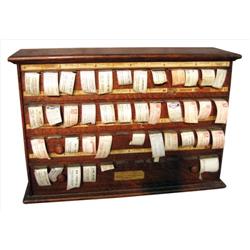 Pharmacy Drug Store Label Cabinet