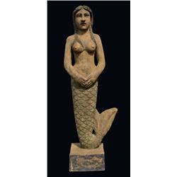 Mermaid Wood Figure