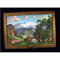 3 Dimensional Rendering of Pikes Peak
