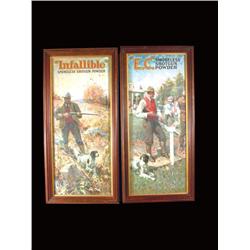 Lot of 2 EC Infallible Smokeless Poster