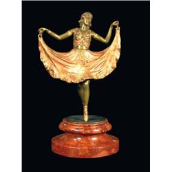 Bronze Naughty Ballerina