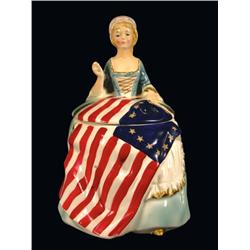 Betsy Ross Cookie Jar
