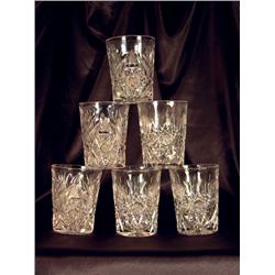 ABP Cut Glass Tumblers