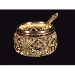 ABP Cut Glass Salt Dip