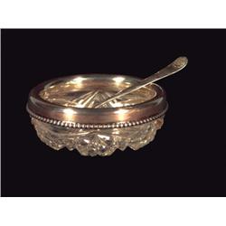 ABP Cut Glass Salt Dip