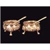 Image 1 : Pair of Sterling Silver Salt Dips