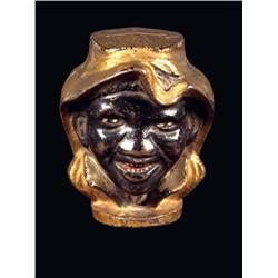 Cast Iron Black Americana Bank