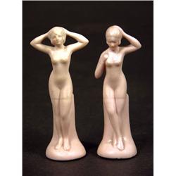 German Porcelain Nude Figures