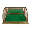 Image 1 : Nickel Curved Glass Showcase
