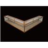 Image 1 : Wood and Glass Showcase-L Shaped