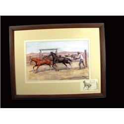 Western Pen and Ink by P.R. Sollosy
