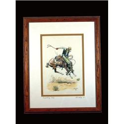 Western Pen and Ink by P.R. Sollosy