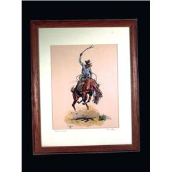 Western Pen and Ink by P.R. Sollosy