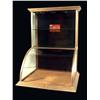 Image 1 : Nickel Curved Glass Showcase