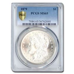 1879 Morgan Dollar MS-65 PCGS