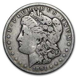 1891 Morgan Dollar VG/VF