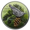 Image 1 : 2017 Canada 1/2 oz Silver $10 Birds Among Nature: Nuthatch