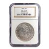 Image 1 : 1887 Morgan Dollar MS-64 PL NGC