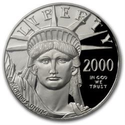 2000-W 4-Coin Proof Platinum American Eagle Set PR-69 PCGS
