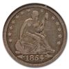 Image 2 : 1854-O Liberty Seated Quarter VF-20 NGC (Huge O)
