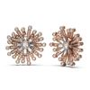 Image 2 : 5 ctw Diamond Earrings 18K Rose Gold