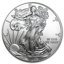 2010 1 oz Silver American Eagle BU