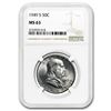 Image 1 : 1949-S Franklin Half Dollar MS-63 NGC