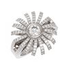 Image 3 : 1.5 ctw Diamond Ring 18K White Gold