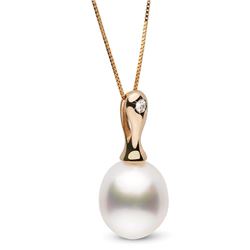 White South Sea Drop-Shape Prima Ballerina Collection Pearl Pendant