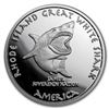 Image 2 : 2018 1 oz Silver State Dollars Rhode Island Shark Proof