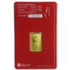 Image 2 : 5 gram Gold Bar - The Perth Mint Oriana Design (In Assay)