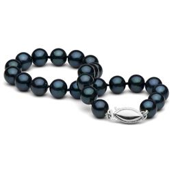 Black Akoya Pearl Bracelet, 6.5-7.0mm